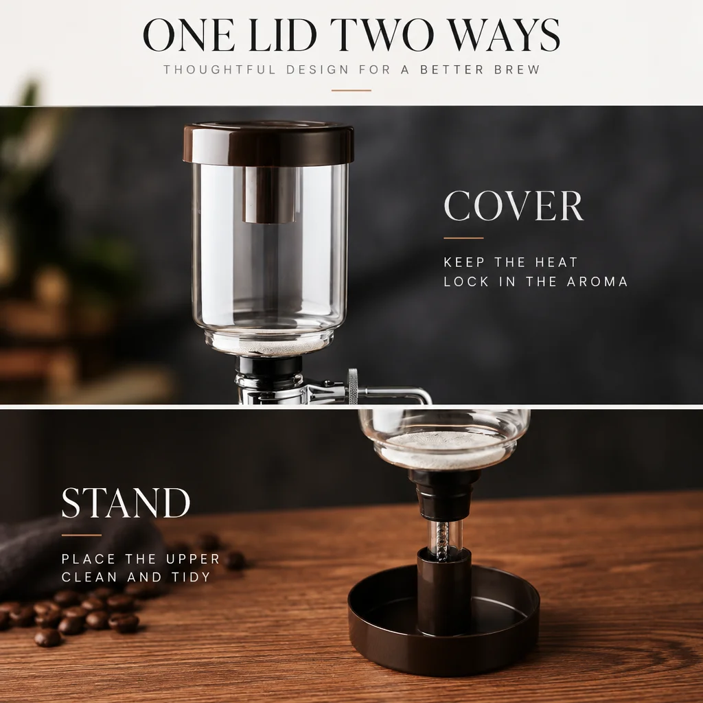 Siphon Coffee Maker Vacuum Cof - Pothos recension och pris