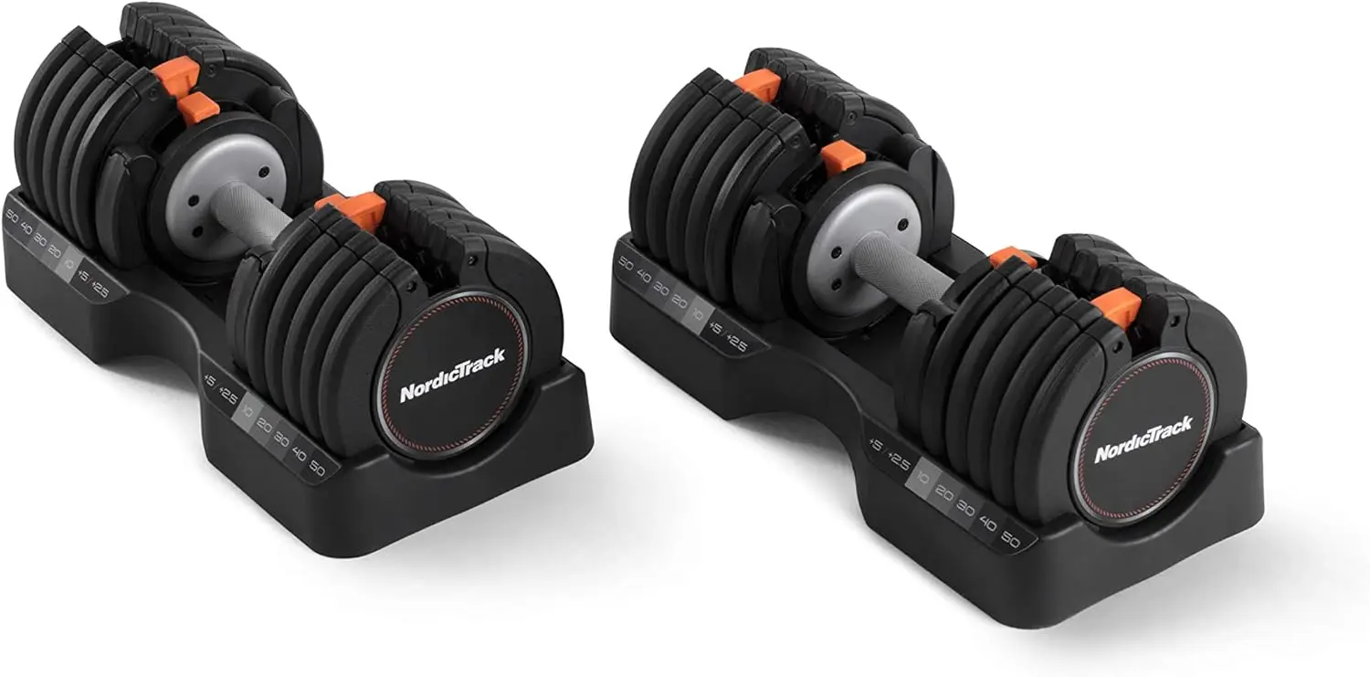 Select-a-Weight Adjustable Dumbbells