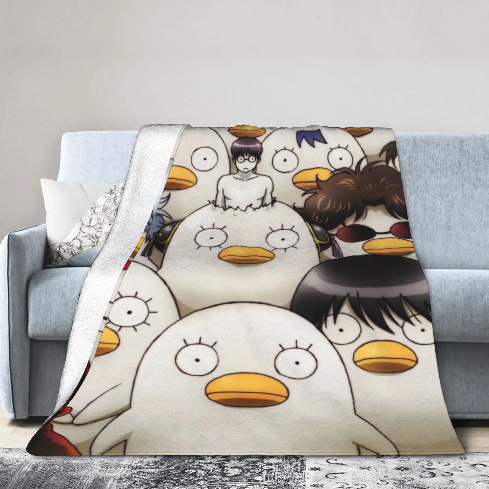 Elizabeth Gintama Tapestry anime Blanket Soft Flannel Comfortable Present  Throw Blanket Quilt