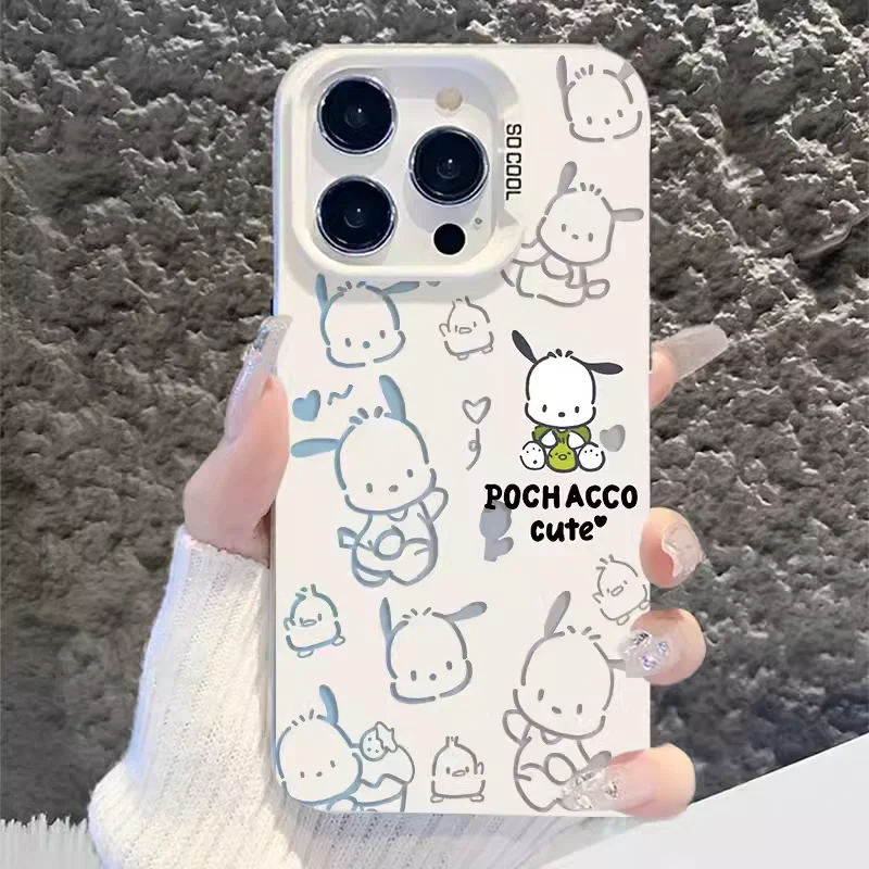 Cute Funny Sanrios Cartoon Phone Case for OPPO A16 A17 A18 A31 A37 A38 A55 A57 A58 A74 A76 A78 A94 A98 4G 5G Matte Back Cover