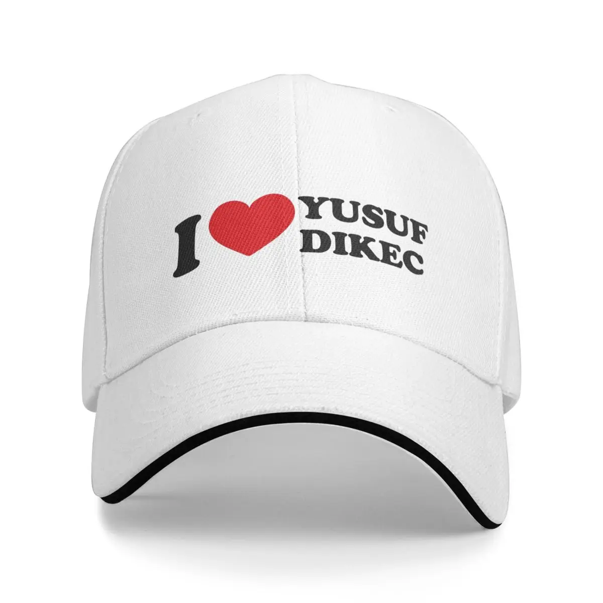 Baseball Caps Funny I Love Yusuf Dikec Turkish Shooter Customized Men Women Casual Spring Hats