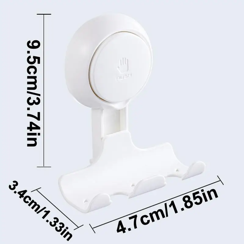 Shower Razor Holder Shower Wall Mounted Adhesive Men Shaver Razor Storage Rack Holder Home Bathroom Shelf Hooks Accessories