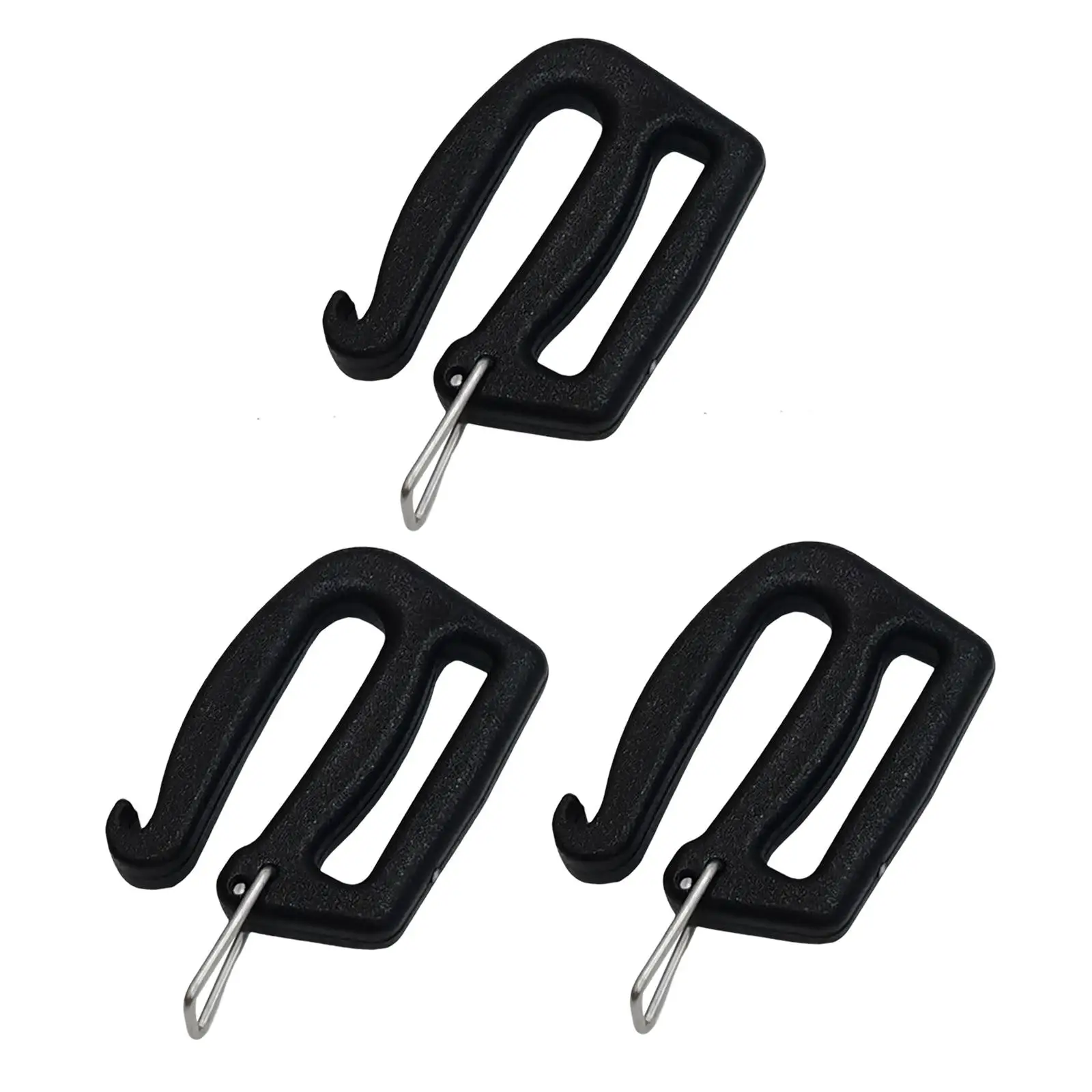 Outdoor Backpack Webbing Buckle Lockable Connection Clip 1 Inch PP Strap Hiking Climbing Belt for Travel Camping