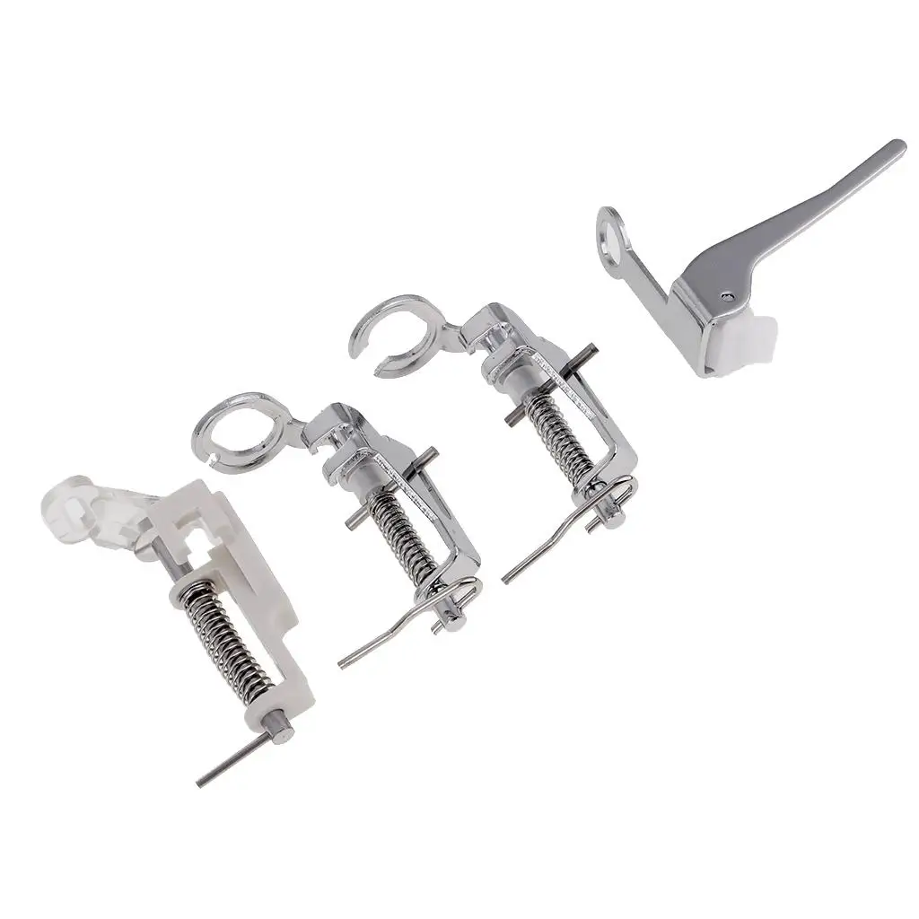 모션 오픈/클로즈 토 퀼팅/자수/다잉 프레서 풋 세트 4개