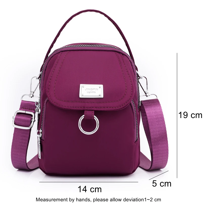 Small Shoulder Bags for Women CrossBorder Supply Of Oxford Fabric Leisure Mini Shoulder Bag Ladies Embroidered Han Pocket