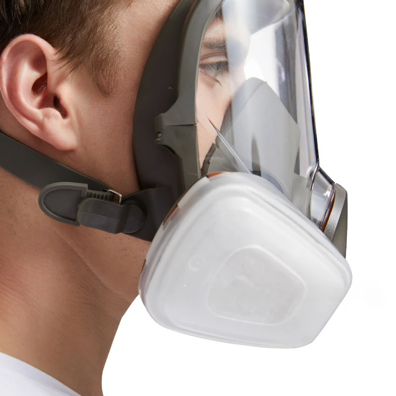 Maschera antiappannamento 6800 maschera antigas verniciatura industriale respiratore a spruzzo filtro da lavoro di sicurezza protezione antipolvere a pieno facciale formaldeide