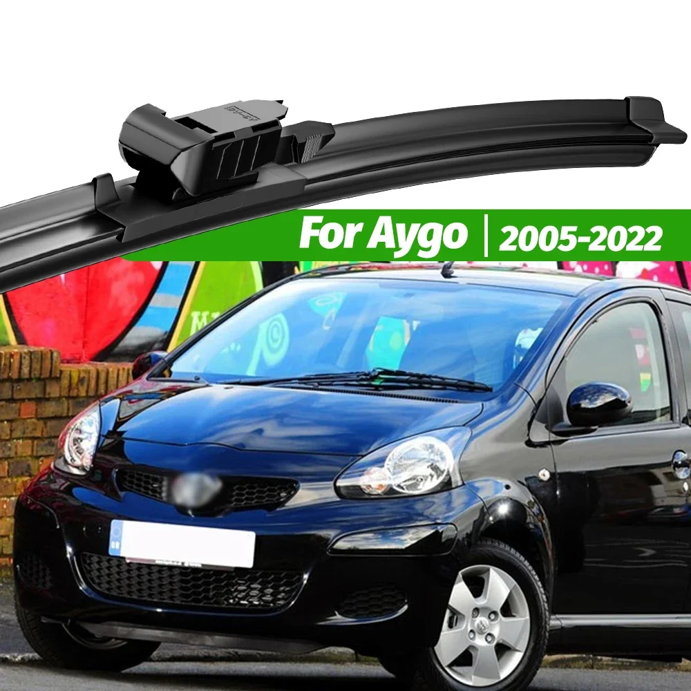 

For Toyota Aygo 2005-2022 1pcs Front Windshield Wiper Blades 2006 2008 2010 2014 2018 2019 2020 Windscreen Window Accessories