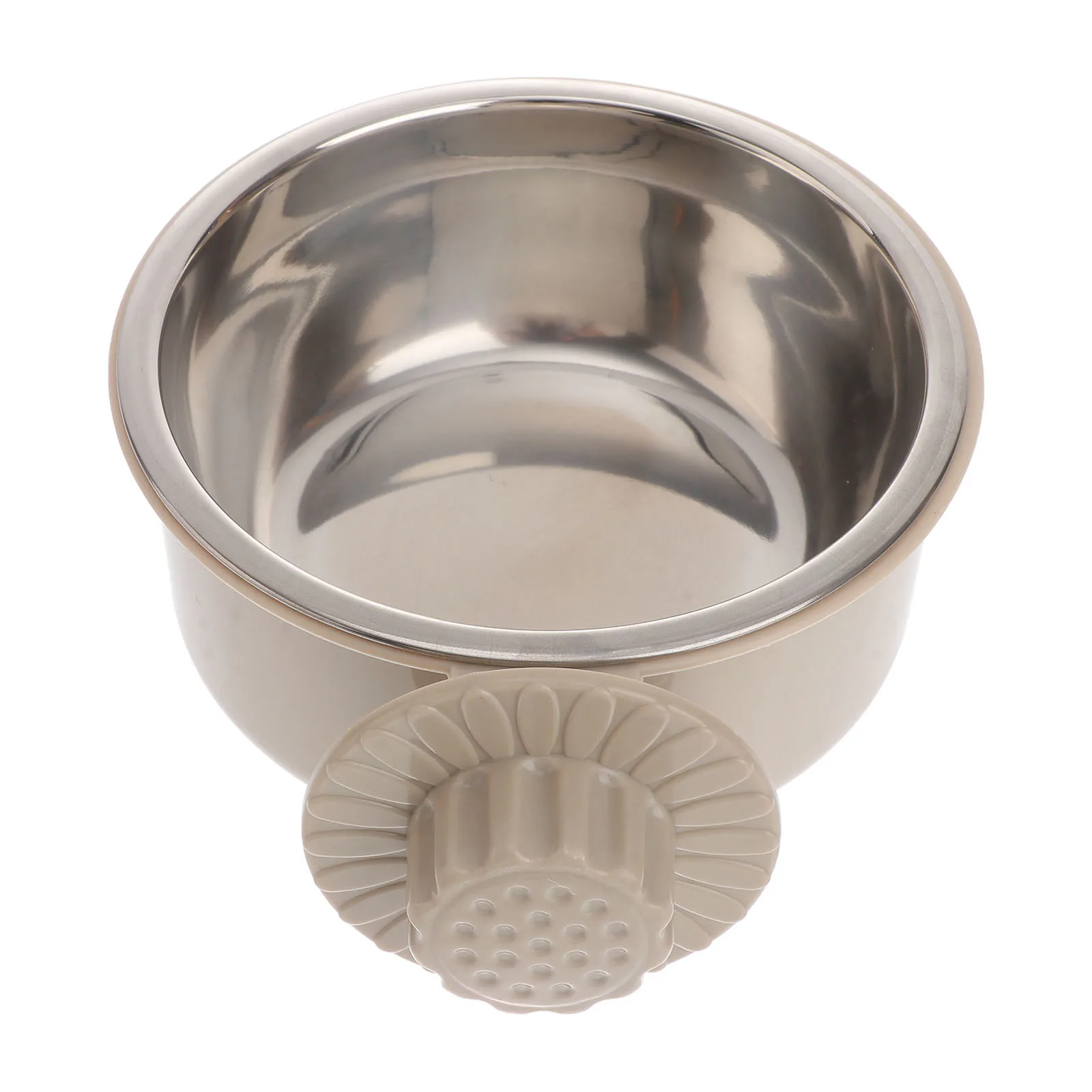 

Stainless Steel Pet Bowl Hanging Dog Feeder for Cat and Dog Anti-Slip Food Bowl Pet Feeding Supplies Grey Size L