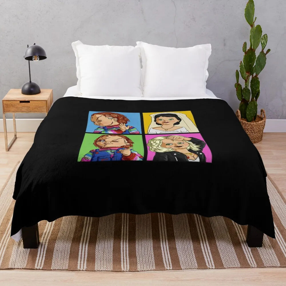 

Pimp My Bride Throw Blanket Hairy Summer Beddings Baby Blankets