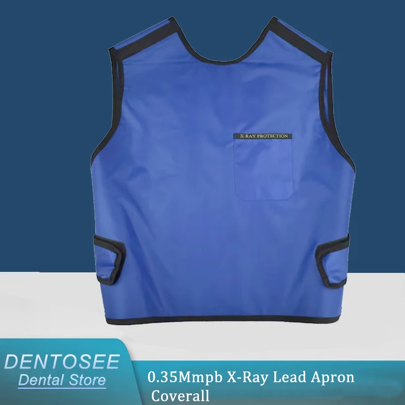 

0.35Mmpb X-Ray Lead Apron Coverall Dental Radioprotective Gear for Clinics Hospitals & Interventional Procedures Durable Desing