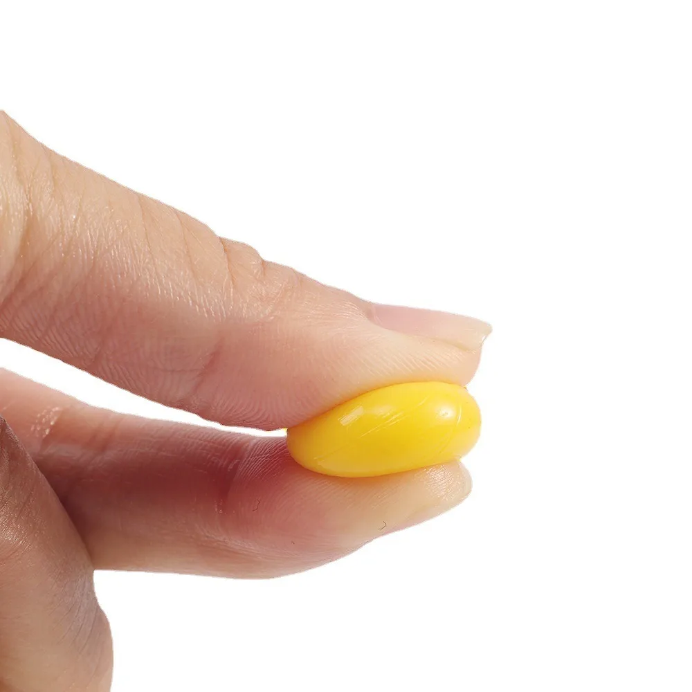 أدوات صيد السمك لعام 2024 مع صندوق طعم هلامي صيد سمك الشبوط الاصطناعي نكهة فاكهي الخرز طعام السمك الفول المغلي