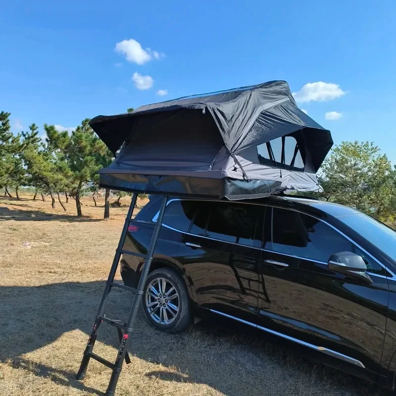 Outdoor Camping WaterproofHigh Quality Lightweight Soft Car Rooftop Tent, Waterproof, Fits 4X4 Offroad Vehicles, Acc