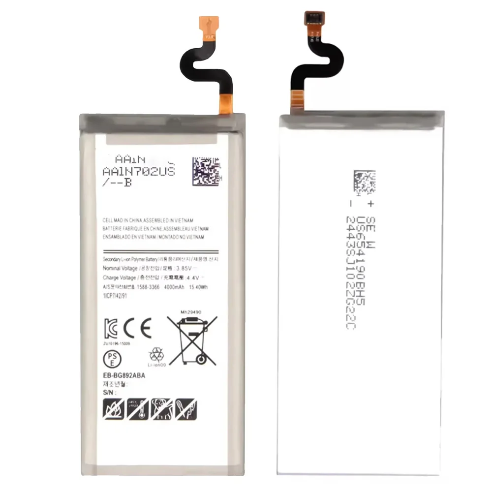 Genuine New Replacement Battery EB-BG892ABA For Samsung GALAXY S8 Active 4000mAh Phone Battery+Tools
