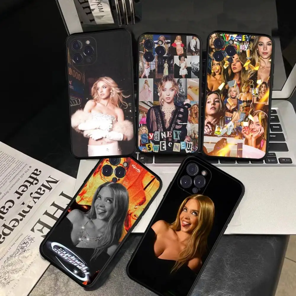 

Singer Sydney S-Sweeney Phone Case For IPhone 17 16 15 14 13 12 Mini 11 Pro Plus Soft Silicone Cover