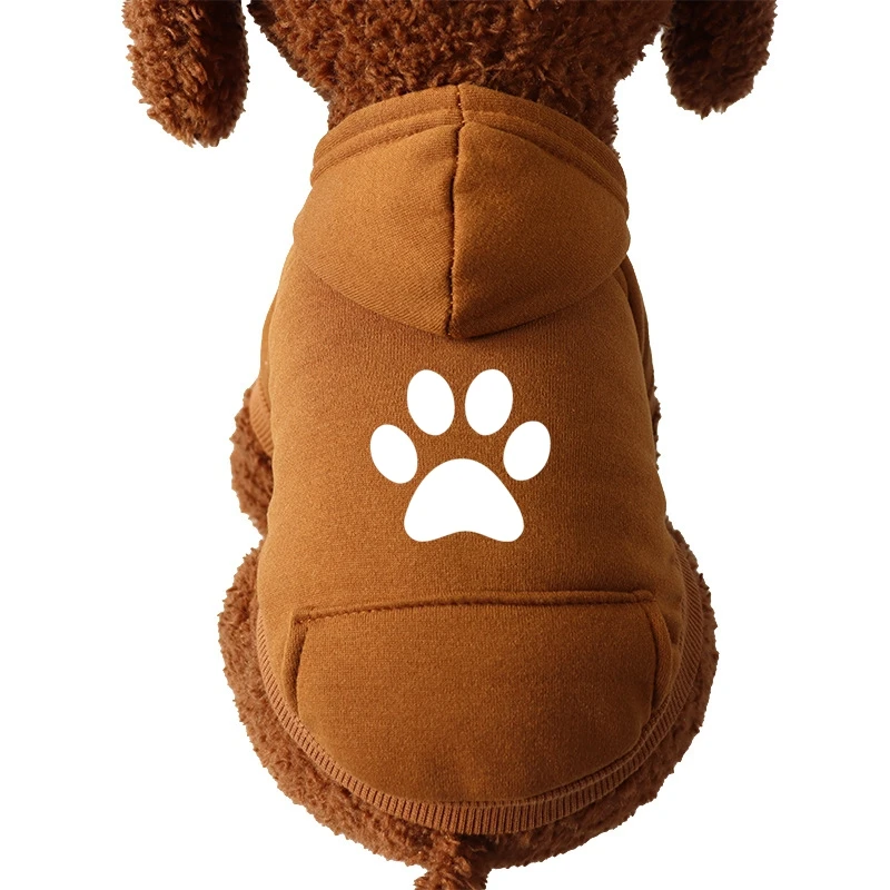 Winter Pet Dog Clothes Hoodie for Big Dogs, Sweatshirt Small Medium Large Dogs Jacket Clothing Labrador French Bulldog Costume