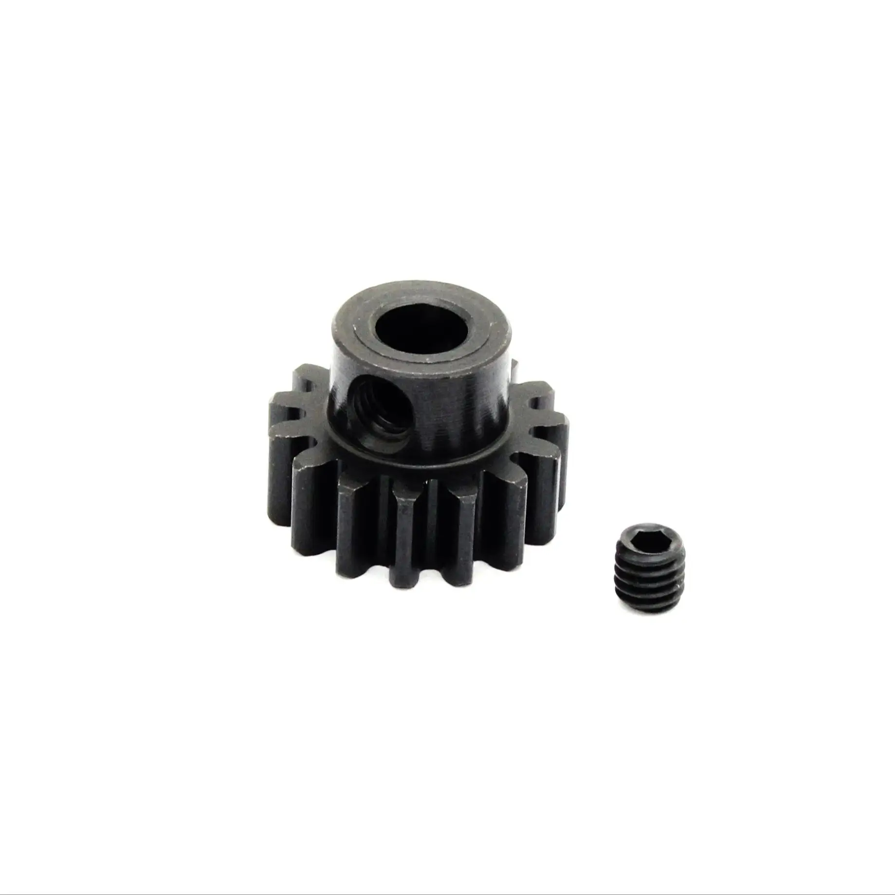 Hobbyking 1.0M Hardened Steel Helicopter Pinion Gear 5mm Shaft - 15T