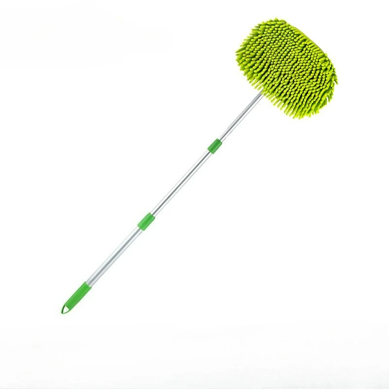 Car Glass Cleaning Long Pole Telescopic Mop Car Dust Removal Tool Car Dust Removal Soft Hair Brush