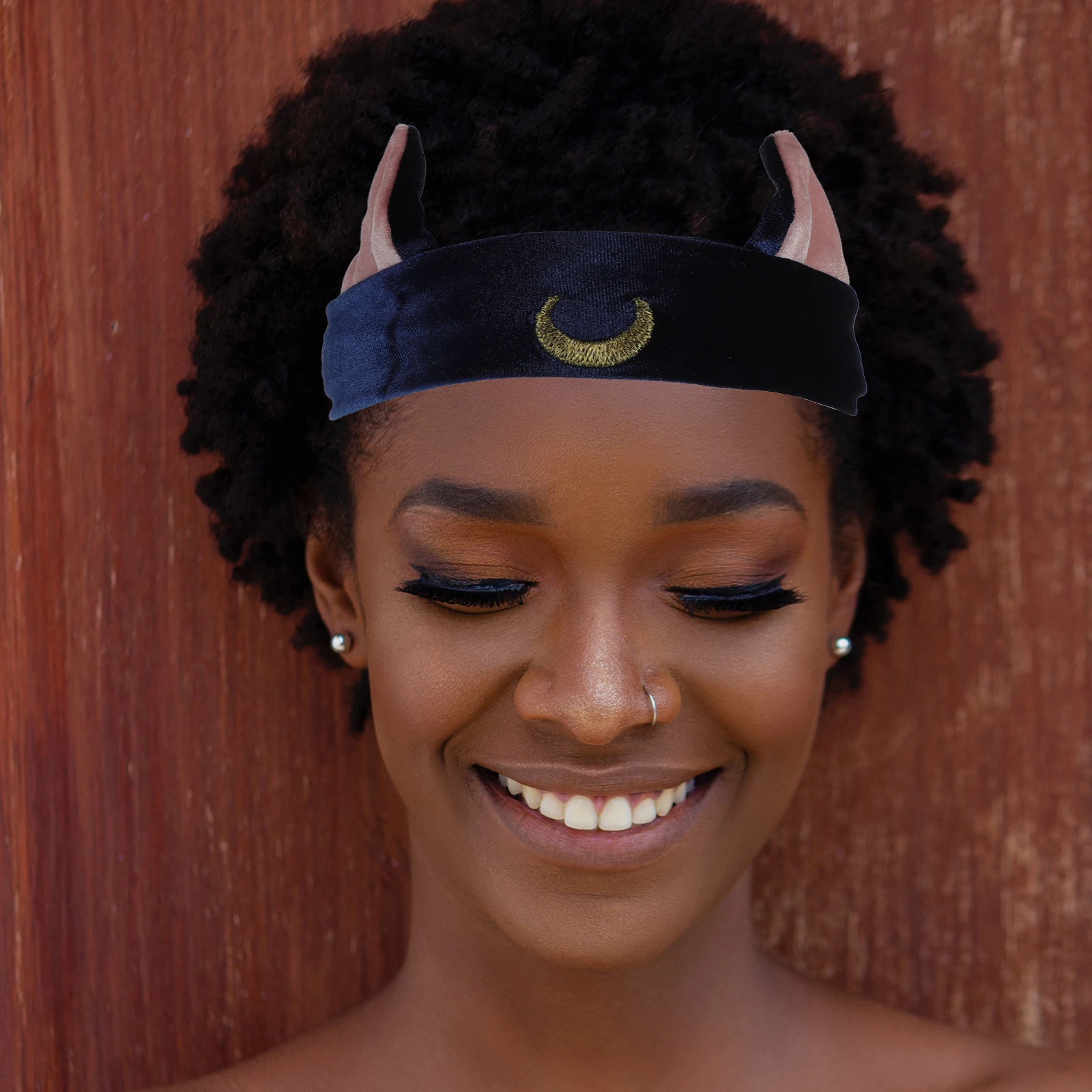 

Face Washing Headb Elastic Makeup Hairb Women Navy Blue Cleaning Facial Cat Ear B Supple Stylish Water Absorbing