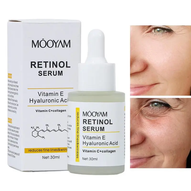 Retinol Essence Vitamin E Hyaluronic Wrinkles Repairing Essence Firming Facial Repair Essence Anti Aging Face Retinol Essences