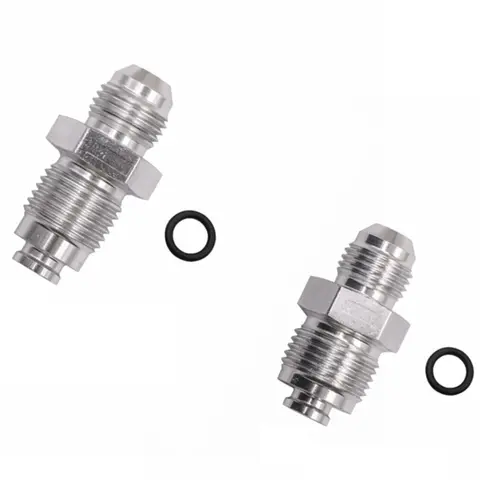 GM 하이드로 부스트 펌프 랙용 파워 스티어링 피팅, 6AN, 16mm 1.5 및 18mm 1.5