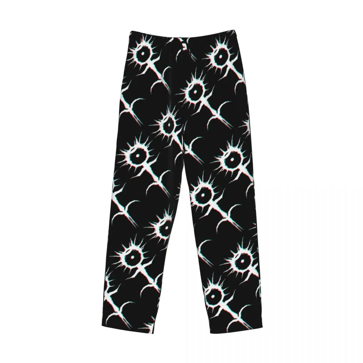 Personalizado g-ghostemanes hip hop logotipo gótico calças de pijama pijamas masculino cintura elástica hip hop sleep lounge bottoms com bolsos