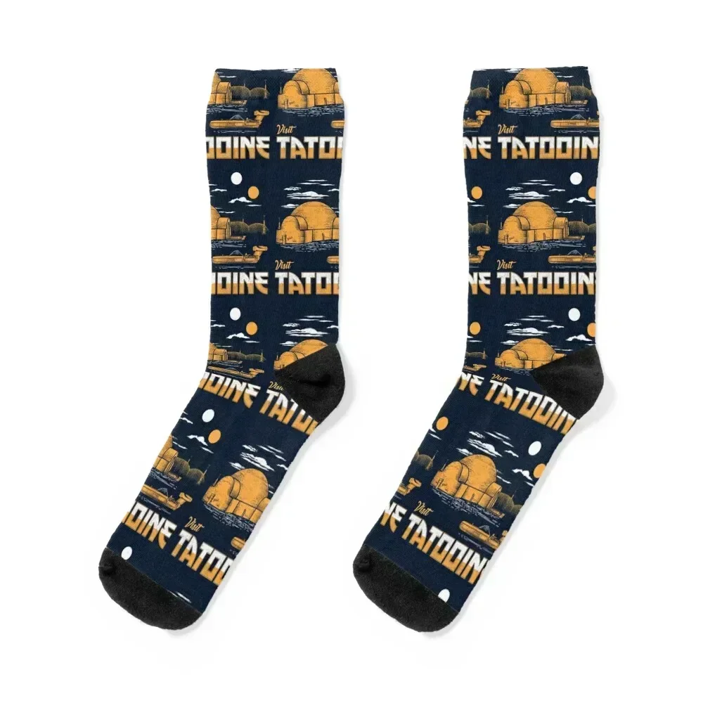 

Visit Tatooine Socks designer cotton Wholesale christmass gift Man Socks Women's