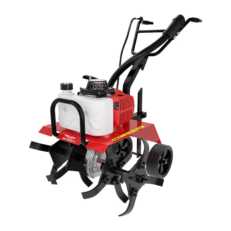 

Delixi Electric Micro-tiller Agricultural Small Ground Filling Ditch Weeding and Loosening Artifact Two-stroke