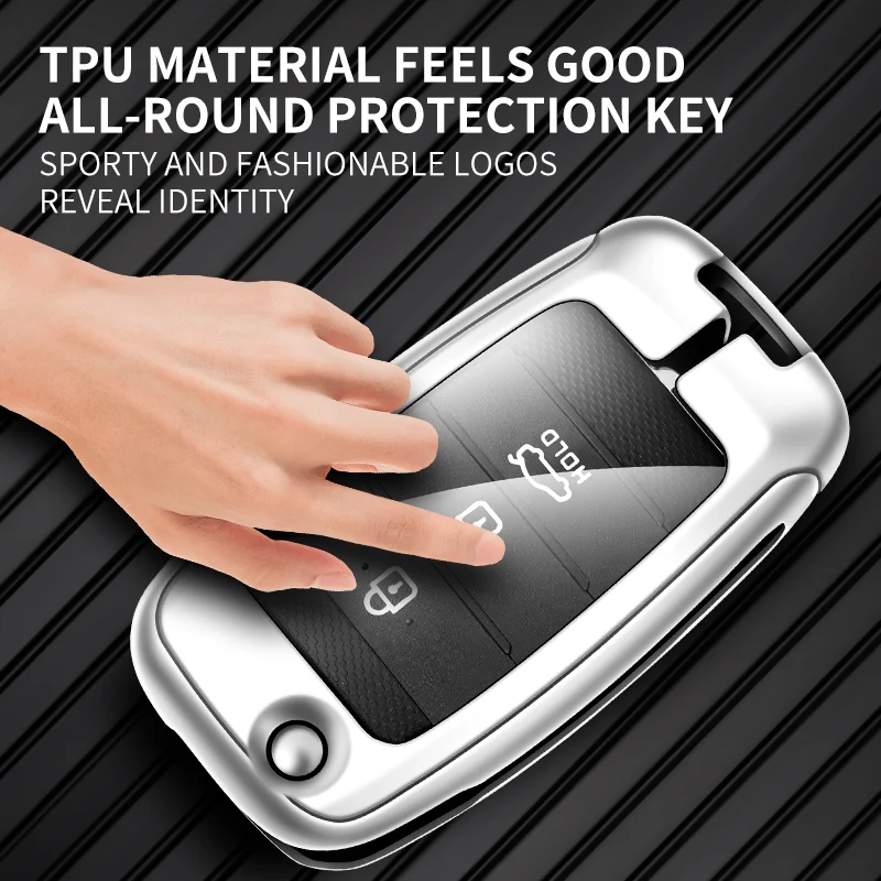 New Zinc Alloy Car Key Case Cover for Kia GT K2 K3 KX3 Sportage K5 K8 KX5 Sorento Soul Ceed Xceed Optima Forte Cerato Accessory