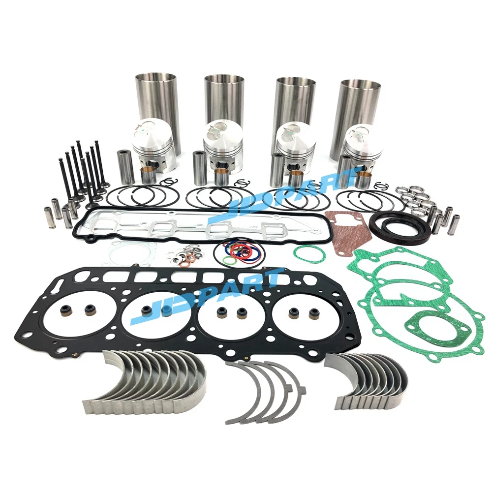 New Overhaul Rebuild Kit For Yanmar 4TNE94 Komatsu 4D94E Engine