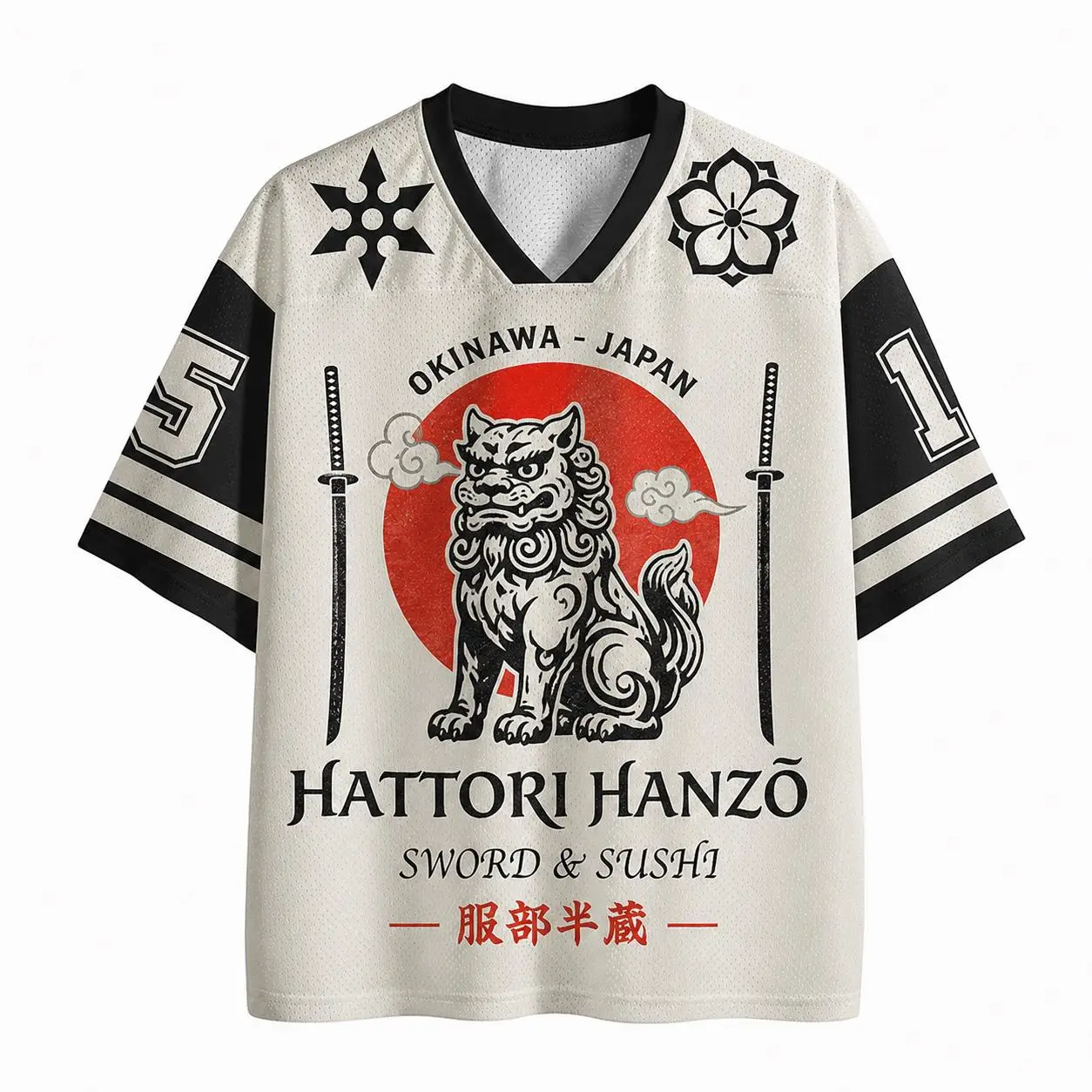 2026 Summer Hot Selling Fashionable Retro Samurai Clothing 3D Printing Outdoor Leisure Sports Fitness Street Style Loose T-shirt