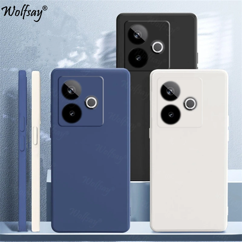 

Candy Case For Realme GT 7T Case Shockproof Soft Original Liquid Silicone Back Case For Realme GT 7T Cover For Realme GT 7 Funda