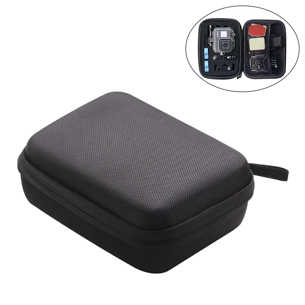 

Min Portable Small Camera Bag Box Case Storage Bag Camera Accessories Kit Fit for GoPro Hero 9 8 7 5 Action Camera