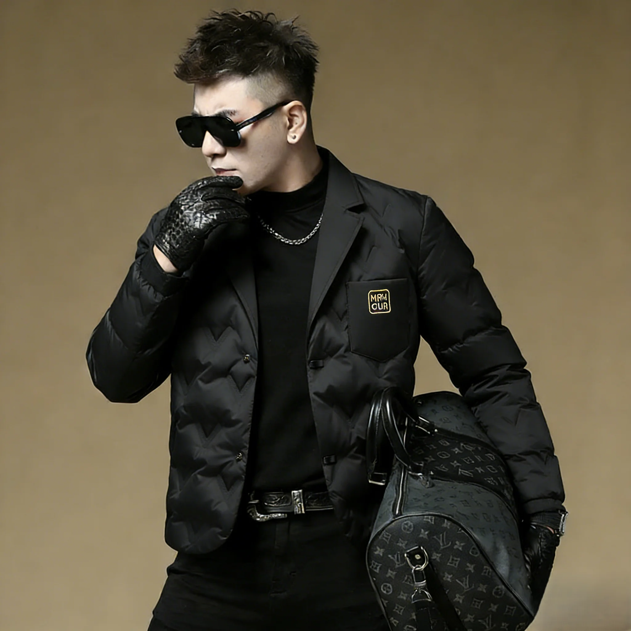 

Легкий теплый пуховый жилет Busin Formal Bla Down Jaet для мужчин и молодежи, модная верхняя одежда для поездок на работу