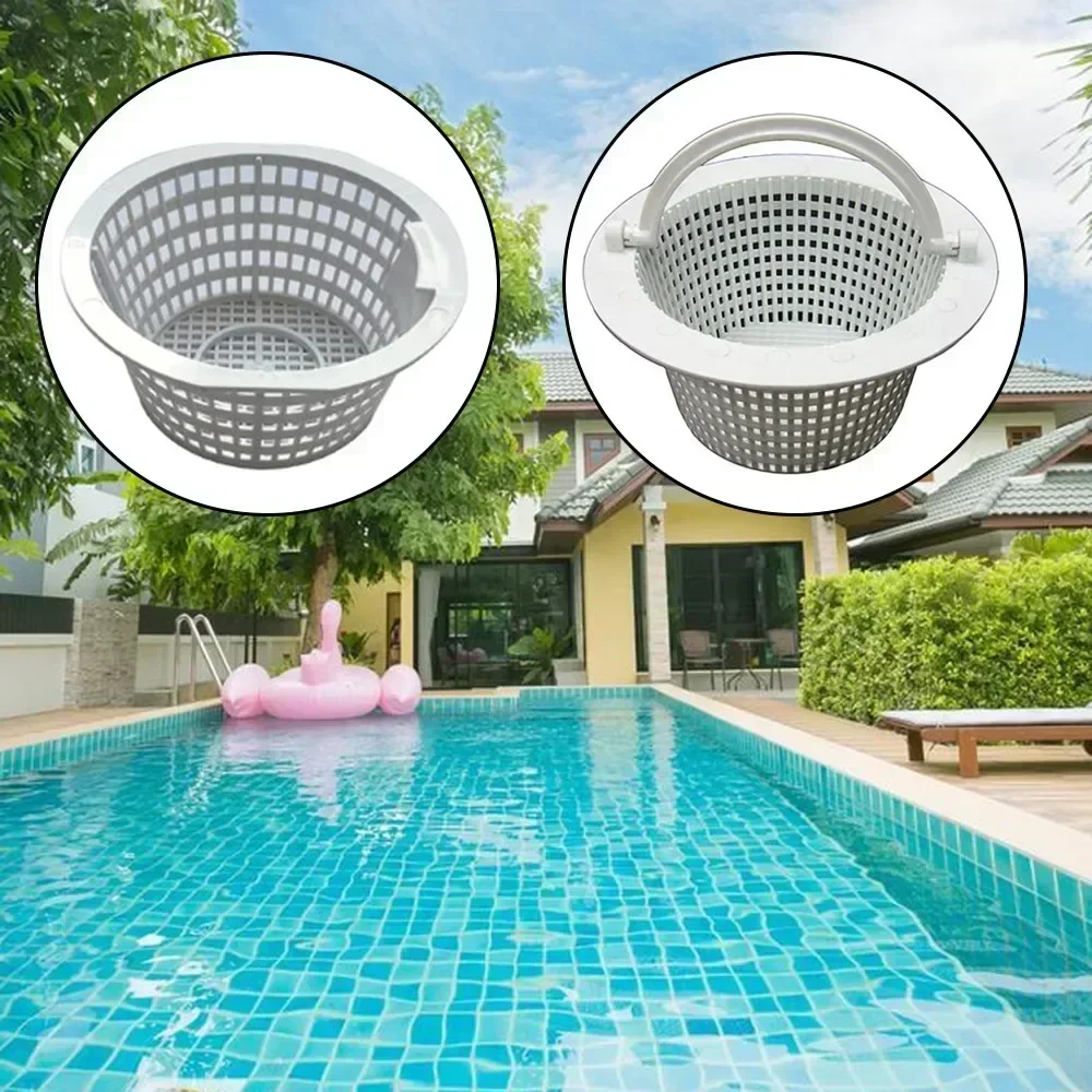 1pc piscina skimmer cestas acima do solo ao ar livre piscina banheiras de hidromassagem spa filtro bomba cesta net substituição universal