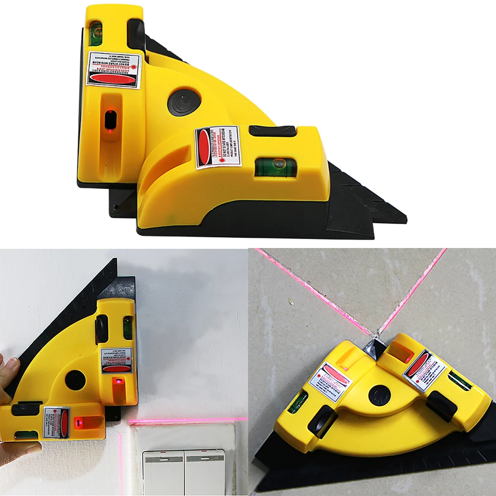 Laser level 90 degree vertical horizontal laser line projection level laser level laser measuring tool  tile leveling system