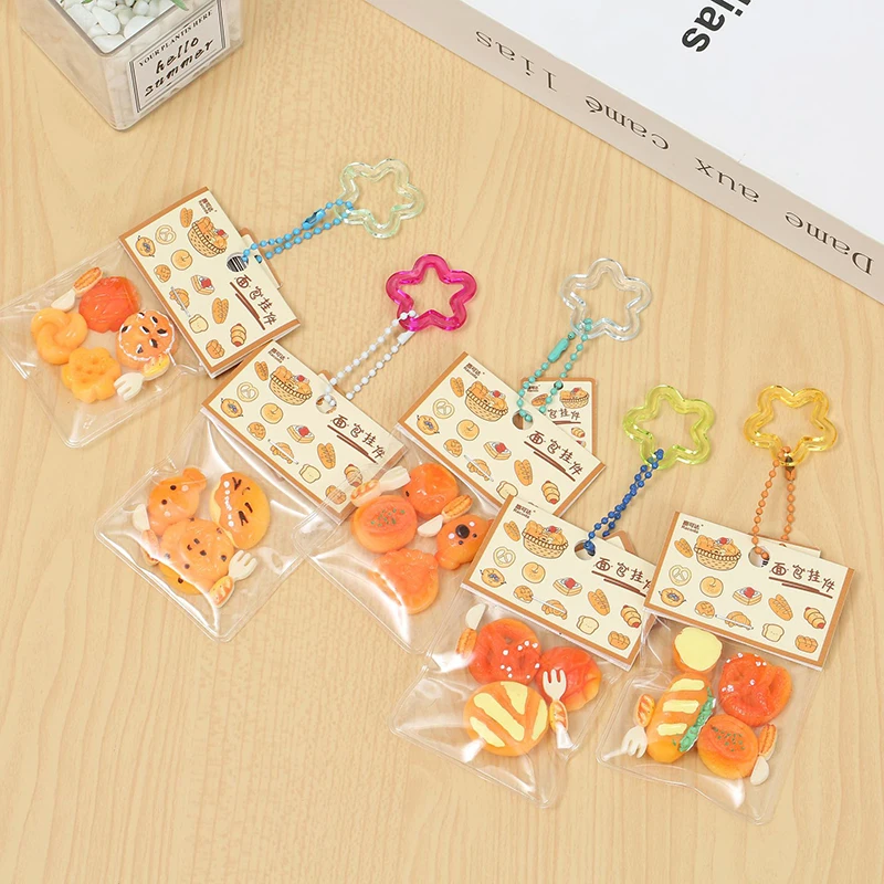 

Имитация хлеба, кулон, миниатюрная еда, игрушка, украшение сцены, аксессуары, медленный отскок, декомпрессия, детский подарок