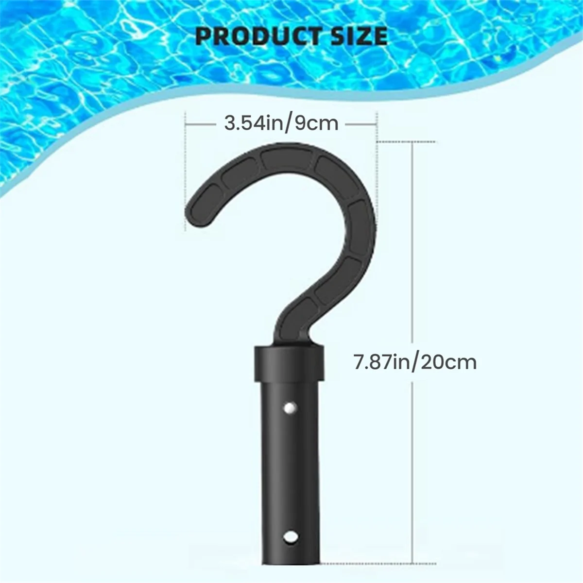 Accessory Hook for Robotic Pool Cleaners - Suitable for All Pool Robot Cleaners, for Pool or Underwater