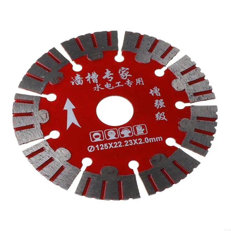 77JA 125 mm Discos corte corte Súper delgado para mármol porcelana hormigón mármol grani