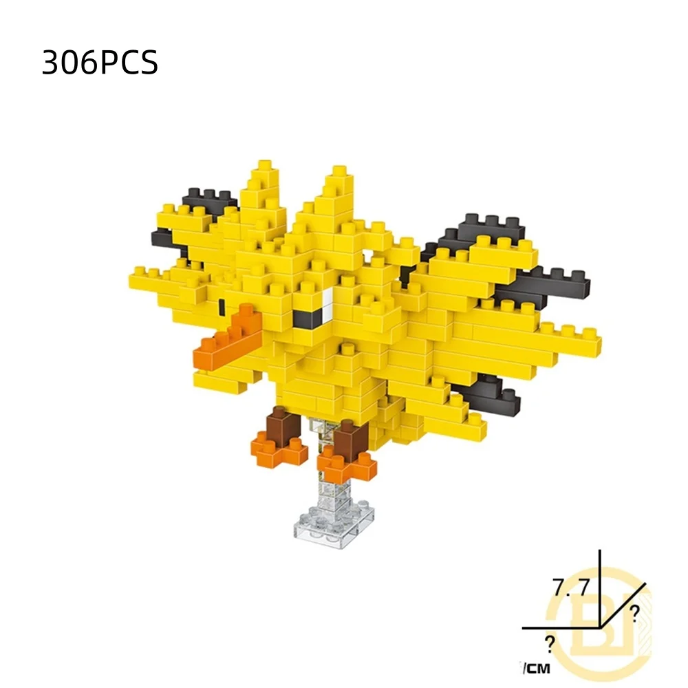 Pokemon Kleine Bausteine Pokemon Nanoblock Cartoon Pikachu Lernspiel Grafiken Pokemon Spielzeug für Kinder Geburtstag – Detail 10