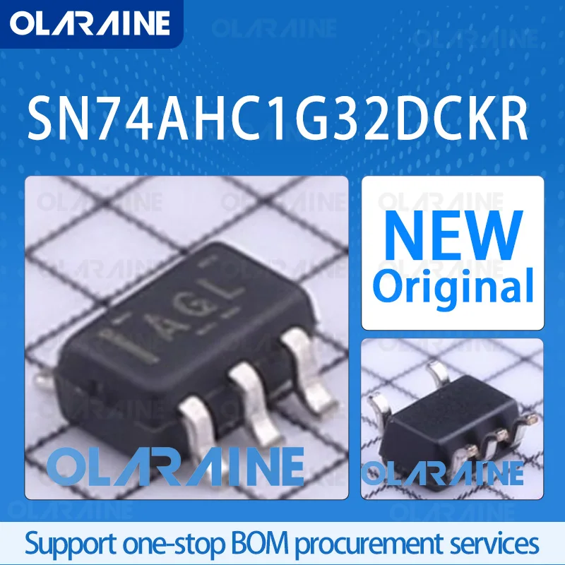 

10/50/100Pcs SN74AHC1G32DCKR SC-70-5 original 100% ic chip Logic gates 1 Output Voltage 5.5 V