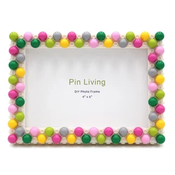 Pinliving Candy House  Building Blocks DIY Photo Frame Set  Growth Commemorative Activity Handmade  Album