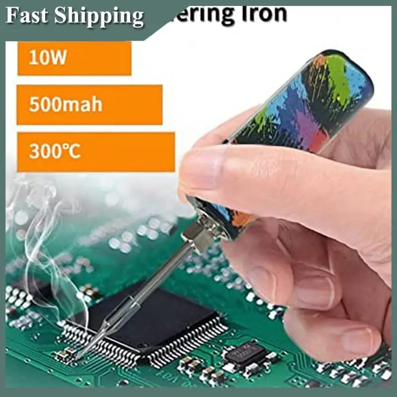 -MEOF 1 Piece Wireless Soldering Iron Kit USB Welding Repair Tool Electric Soldering Iron Kit For Repair