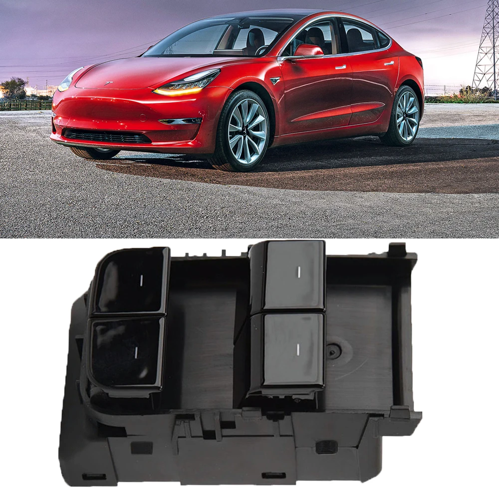 1082037 Electric Window Control Switch Window Lifter Switch For Tesla Model 3,2017-2021
