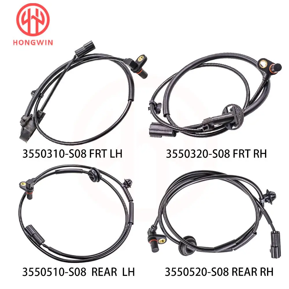 

Передний задний левый правый датчик ABS 3550310 -S08 3550320 -S08 3550510 -S08 3550520 -S08 Для Great Wall FLORID