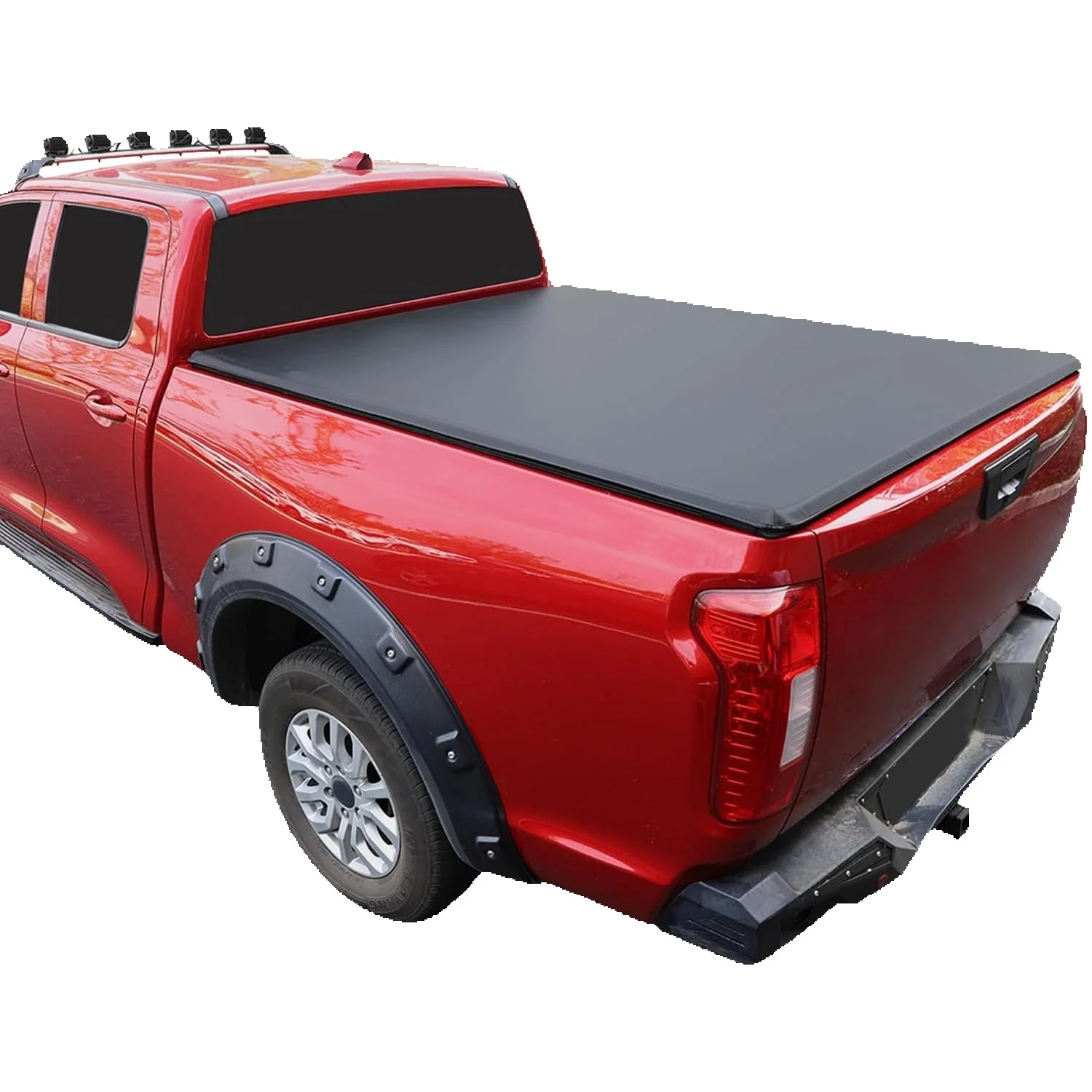 

Soft Roll Up Truck Tonneau Cover Compatible With 2002-2022 1500\/ For 2003-2018 Ram 2500 3500,6.4Ft Bed