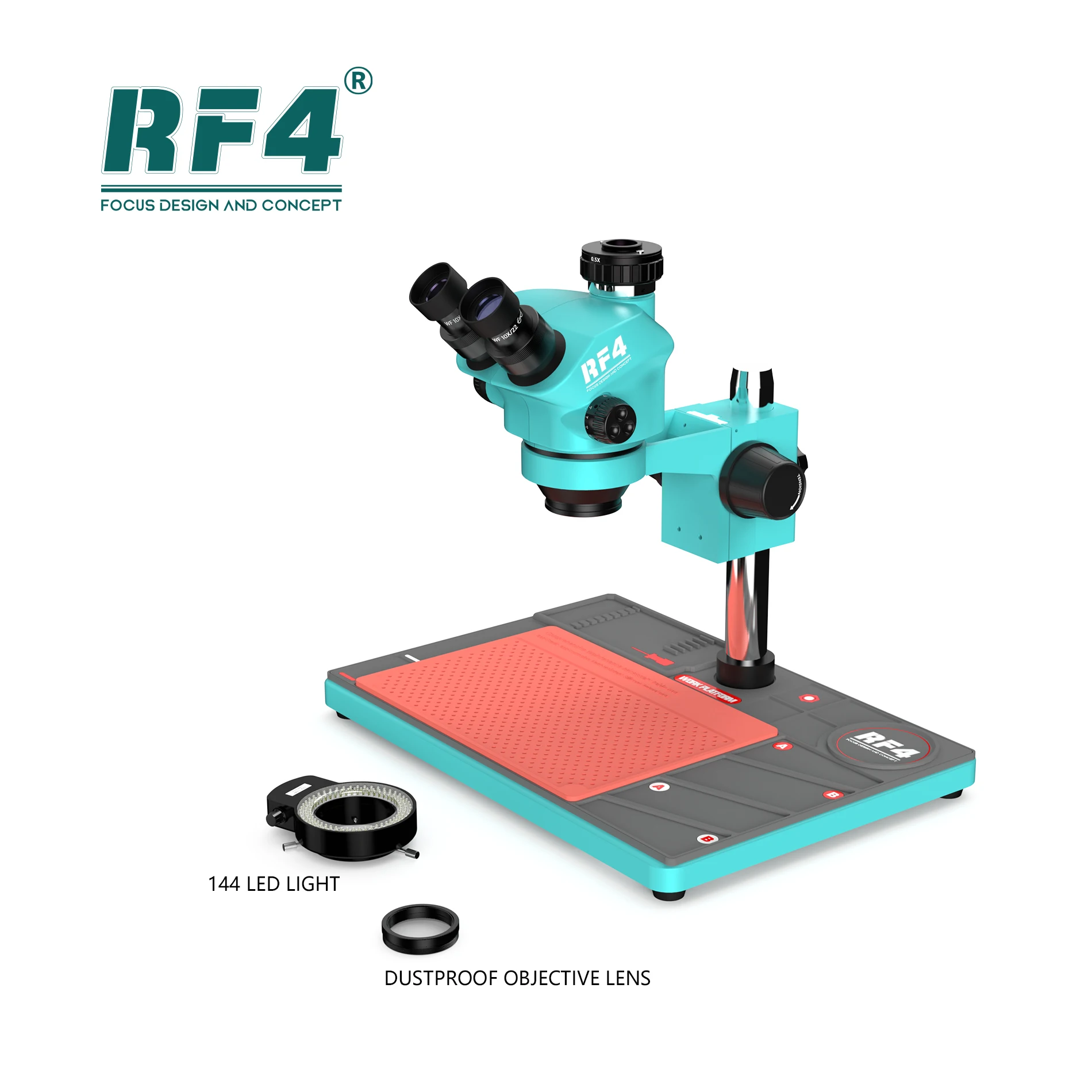 Rf4 isolado silicone tapete de solda soldagem 260x380mm bga desktop estação telefone reparação almofada plataforma manutenção RF-PO2 reparação