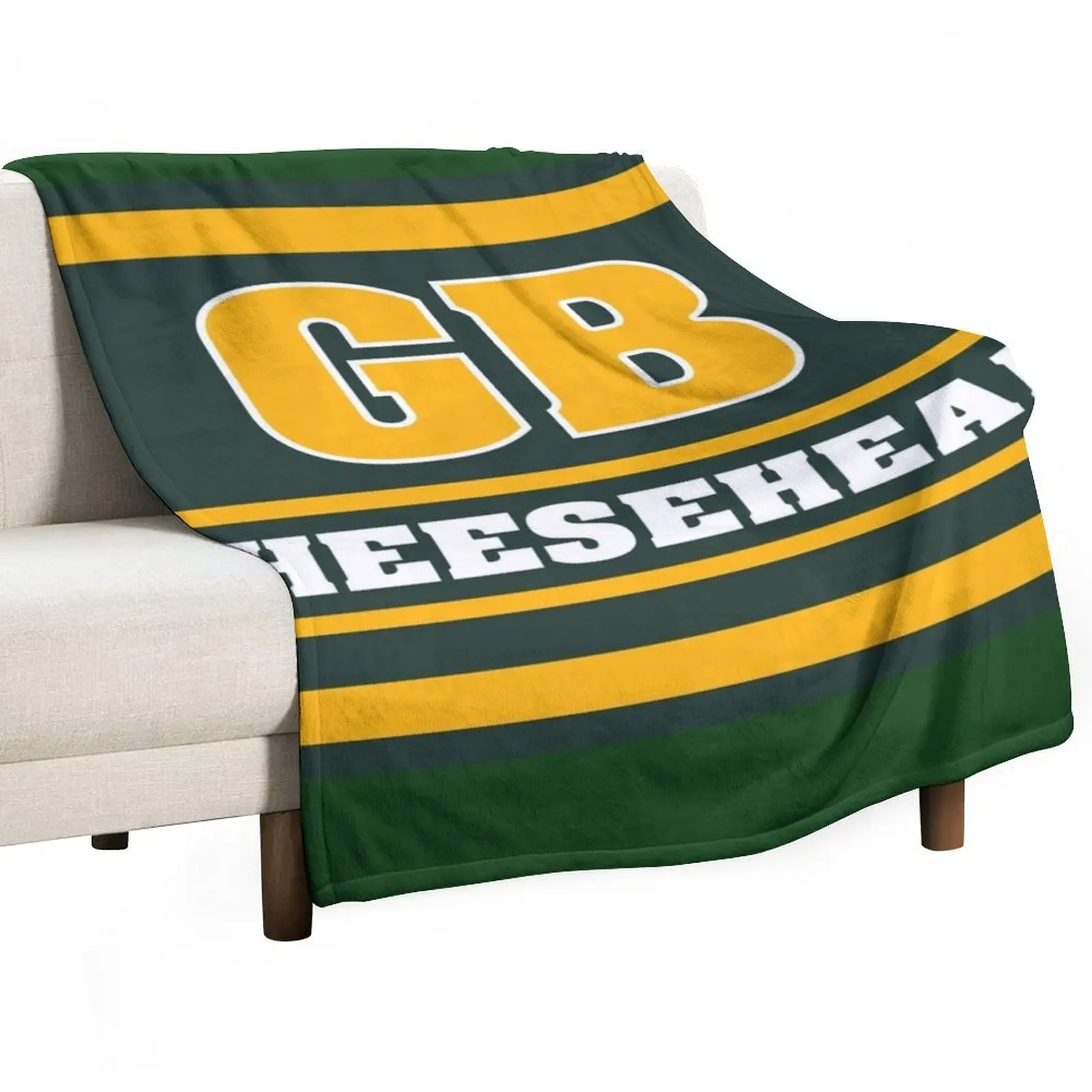 Cheesehead Bar Throw Blanket Hairy Shaggy Blankets