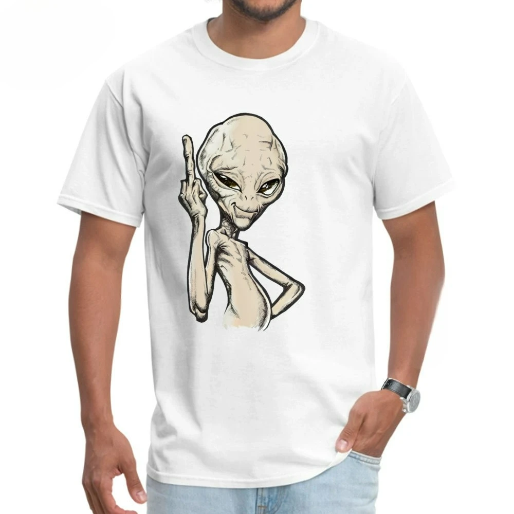 

The Alien Tops Pop O-Neck Simple Style Rock Sleeve All Neet Print Men's and Women's High Quality T-Shirt Funny T-Shirt Street