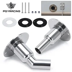 Stainless Steel 316 Thru Hull Exhaust Skin Fitting Tube Pipe Socket Hardware Part of Air Diesel Heater For Boat Marine Car Truck