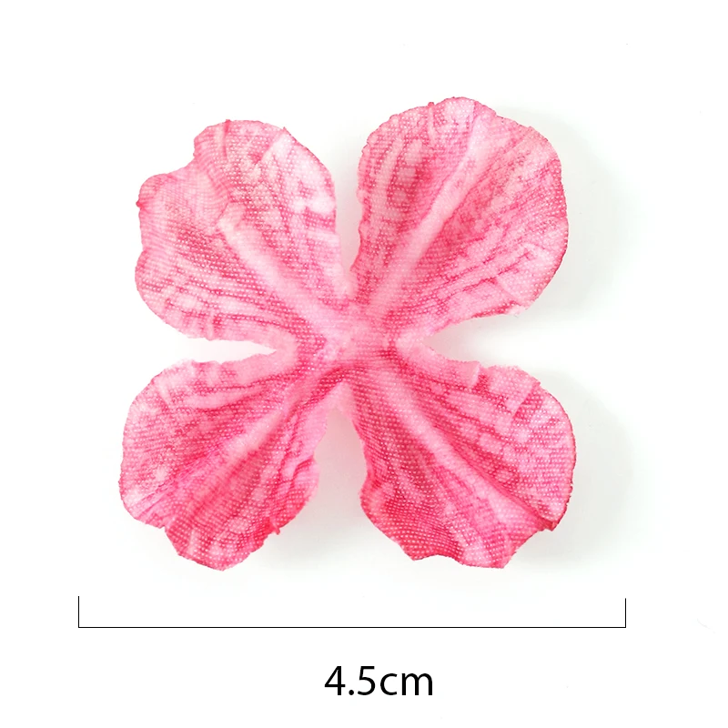 50/10 Stück künstliche Hortensienblütenköpfe für die Dekoration von Wohnräumen, Partys, Gärten, Hochzeiten, Bastelarbeiten und zur Herstellung von Blumenkränzen. – Detail 5